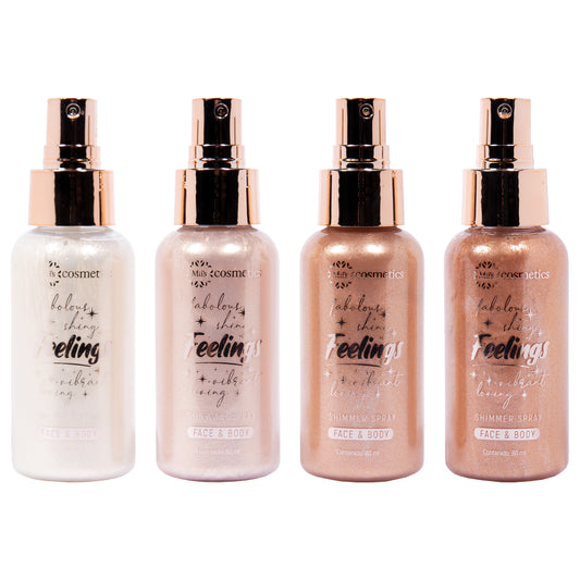 SHIMMER SPRAY MINI FEELINGS MIIS COSMETICS 80ml