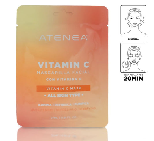 MASCARILLA PURIFICADORA CON VITAMINA C ATENEA