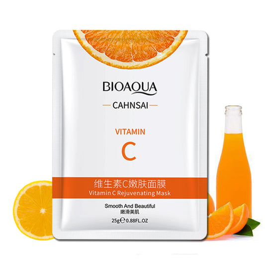 MASCARILLA EN VELO VITAMINA C BIOAQUA