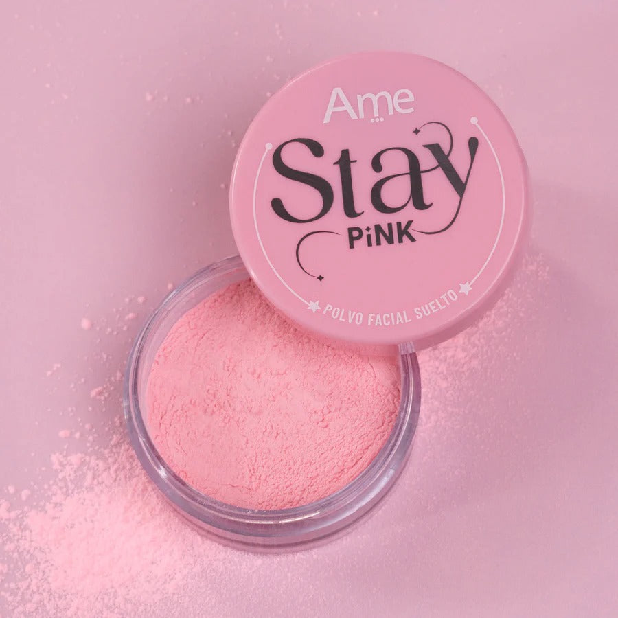 POLVO SUELTO ROSADO STAY PINK AME 10gr