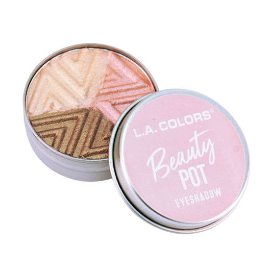 SOMBRA EN TRIO BEAUTY POT LOVE LA COLORS