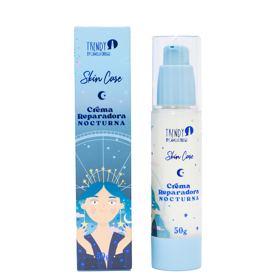 CREMA FACIAL REPARADORA NOCTURNA TRENDY 50ML